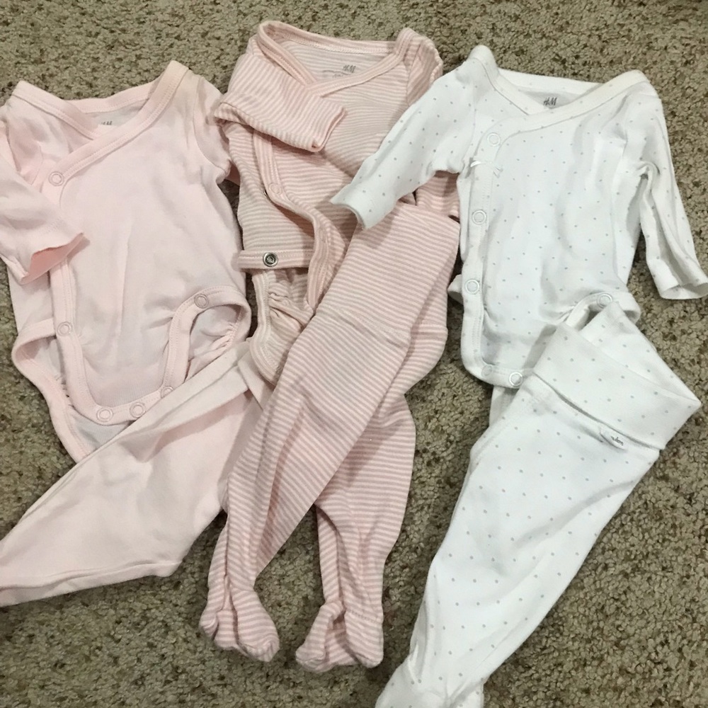 H&M preemie sets